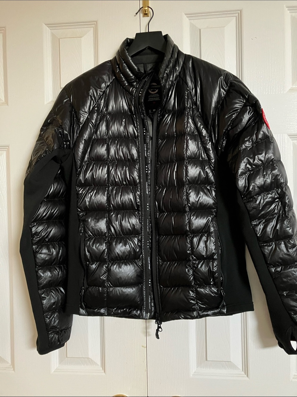 Canada Goose Men's Black Quilted Puffer Jacket